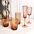 preiswerte Trinkgefässe-1 Stück Weinglas Nordic Hammer Champagner Rotweinglas Champagnerglas sechseckiges Wasserglas Home Saftglas Weinset.