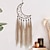 cheap Dreamcatcher-Dream Catcher Handmade Gift Feather Hook Flower Wind Chime with One Circle Ornament Wall Hanging Decor Art Boho Style