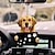 cheap Event &amp; Party Supplies-Dog Car Hanging Ornament,Acrylic 2D Flat Dog in The Hands of God Printed 2D Flat Keychain, Optional Acrylic Ornament and Car Rear View Mirror Accessories Dog Memorial Gifts Pack