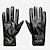 cheap Men&#039; Scarves &amp; Gloves-1pc / pack Gloves Thicken Thermal Gloves Adjustable Full Finger Plain Fall &amp; Winter Black