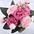cheap Artificial Flower-1pc Artificial Flower Stem, Silk Peony, Artificial Flowers Bouquet, Fake Flowers For Home Wedding Decoration Mother&#039;s Day Gifts Birthday Gifts