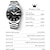 ieftine Ceasuri Mecanice-OLEVS Bărbați ceas mecanic Minimalist Lux Sporturi Afacere Calendar Data Săptămâna IMPERMEABIL Ora mondială Oţel Uita-te