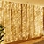 cheap LED String Lights-300LED Fairy Curtain Lights 9.8x9.8Ft Warm White USB Plug in 8 Modes Christmas String Hanging Lights with Remote for Bedroom Indoor Outdoor Weddings Party  Window Wall Indoor Outdoor Decoration