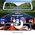 abordables DVR de coche-Cámara de tablero de automóvil HD de 10 &#039;&#039; con cámaras de visión trasera duales &amp; control de sonido - pantalla táctil completa