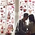 olcso Esküvői dekorációk-9db/szett Valentin napi statikus ablakmatricák gnómok gnómok ablaküveg ablakmatricák.