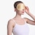 billige Sengetøjstilbehør-100 % ægte naturlig ren silke øjenmaske med justerbar rem til at sove, dobbeltsidet mulberry silke øjenskyggebetræk, blokerer lyset reducerer hævede øjne