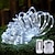 billige LED Lyskæder-1 pakke batteriboks rørslangelys, 8-tilstande vandtætte udendørs led lyskæder, varm hvid, farvet, hvid til haven dekorative lys, bryllupper, fester, træer, jul, ferie dekorative