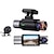 levne Videorekordéry do auta-KG330 1080p Nový design / HD / s zadní kamerou Auto DVR 170 stupňů Široký úhel 2 inch IPS Dash Cam s GPS / Noční vidění / G-Sensor 6 infra LED Záznamník vozu