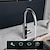 cheap Rotatable-Tankless Heating Faucet, Stainless Steel Hot Water Heater Faucet, Instant Electric Fast Heating Tap with LED Digital Display for Kitchen Bathroom Farmhouse Camper