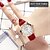 preiswerte Quarz-Uhren-Damen Quarz uhr Minimalistisch Sport Geschäftlich Armbanduhr leuchtend WASSERDICHT Leder Beobachten