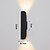 economico Luci da parete-Lampada da parete a led Lampada da parete per interni 3000 k Illuminazione da parete bianca calda Moderne luci da parete decorative per soggiorno 110-240v