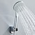 economico Rubinetti doccia-rubinetto doccia, set valvola miscelatore termostatico con sistema doccia con bilanciamento della pressione e palmare incluso supporto interno