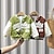 cheap Outerwear-Toddler Boys Baseball Jackets Outerwear Number Stripe Letter Long Sleeve Side Stripe Coat School Cool Daily Black Light Green Brown Fall Winter 3-7 Years