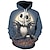 cheap Everyday Cosplay Anime Hoodies &amp; T-Shirts-The Nightmare Before Christmas Sally Hoodie Cartoon Manga Anime 3D Front Pocket Graphic For Couple&#039;s Men&#039;s Women&#039;s Adults&#039; Halloween Carnival Masquerade 3D Print Party Casual Daily