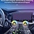 preiswerte Auto Innenraumbeleuchtungen-1 Stück Auto LED Innenbeleuchtung Atmosphäre / Umgebungslicht Leuchtbirnen Farbverlauf Sprachsteuerung Musiksteuerung Für