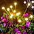 economico Illuminazione vialetto-Luci Solari Da Giardino 1 Confezione Lampada Solare Firefly Da 10 LED 2 Modalità Di Illuminazione Luci Da Giardino Impermeabili Per La Decorazione Del Paesaggio Del Patio