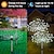 cheap Pathway Lights &amp; Lanterns-5pcs Outdoor Solar Fireworks Lights, 600LED Lawn Light, No Wiring, Waterproof Solar Garden Light, Upgraded Large Capacity Remote Control, 8 Flicker Mode Adjustment, Suitable for Garden Path Lawns