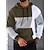 cheap Basic Hoodies-Men&#039;s Hoodie Black Pink Army Green Blue Hooded Color Block Pocket Sports &amp; Outdoor Daily Holiday Streetwear Cool Casual Spring &amp;  Fall Clothing Apparel Hoodies Sweatshirts