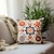 cheap Floral &amp; Plants Style-Vintage Floral Decorative Toss Pillows Cover 1PC Soft Square Cushion Case Pillowcase for Bedroom Livingroom Sofa Couch Chair
