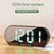 cheap Radios and Clocks-Smart Digital Alarm Clock with LED Display and USB Charging - Perfect for Students and Desktop Use