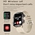 Недорогие Смарт-часы-iMosi QX11 Умные часы 1.96 дюймовый Смарт Часы Bluetooth Педометр Напоминание о звонке Датчик для отслеживания активности Совместим с Android iOS Женский Мужчины