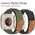 Χαμηλού Κόστους Ζώνες Apple Watch-Sport Loop Συμβατό με Ζάντα ρολογιού Apple Watch 38mm 40mm 41mm 42mm 44mm 45mm 49mm Ρυθμιζόμενο Αναπνέει Νάιλον Ανταλλακτικό λουράκι ρολογιού για iwatch Series Ultra 8 7 SE 6 5 4 3 2 1