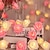 economico Strisce LED-lucine led fiore rosa piccole luci colorate luci stringa, per i regali della festa della mamma luci dell&#039;atmosfera proposta interna, disposizione della scena di compleanno decorazione della stanza