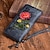 cheap Wallets-Women&#039;s Wallet Wristlet Credit Card Holder Wallet Leather Outdoor Shopping Daily Zipper Flower Embossed Large Capacity Lightweight Durable Flower Folk Retro coffee Retro black Retro Brown
