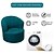 abordables Cubierta de sillón y silla sin brazo-Funda para sillón giratorio de barril de jacquard, funda elástica color burdeos para sillón giratorio, funda para sofá, funda para sillón de club redondo moderno
