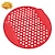 cheap Bakeware-Air Fryer Pad Easy to Clean Non-Stick Air Fryer Silicone Pan 17cm Non-stick Airfryer Baking for Cooking Steaming Basket Baking Form for Airfryer Silicone Tray Air Fryer Kitchen Accessories Basket Tools Mold Fryers Offer Utensils Electric Oil Liner