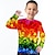 cheap Boy&#039;s 3D T-shirts-Boys 3D Game Tee Shirt Long Sleeve 3D Print Fall Winter Sports Fashion Streetwear Polyester Kids 3-12 Years Crew Neck Outdoor Casual Daily Regular Fit