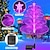 billige Pathway Lights &amp; Lanterns-led fargerik gradient fiberoptisk juletre gulvinnsats lys utendørs dekorasjon villa atmosfære festival fest dekorasjon lys manet plen lys 1 stk