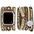 ieftine Curele Apple Watch-Funie împletită manual Compatibil cu Curea de ceas Apple Watch Dame Multistrat Ștrasuri Χάντρες Curea de ceas de schimb pentru 49mm 45mm 44mm 42mm 41mm 40mm 38mm Sreies Ultra SE 8 7 6 5 4 3 2 1