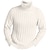 cheap Men&#039;s Pullover Sweater-Men&#039;s Pullover Sweater Jumper Turtleneck Sweater Knit Sweater Ribbed Knit Regular Knitted Pit Plain Roll Neck Keep Warm Modern Contemporary Daily Wear Going out Clothing Apparel Fall Winter Black