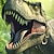 halpa pojan 3d-setit-Poikien 3D Dinosaurus Huppari ja housut Setti Pitkähihainen 3D-tulostus Syksy Talvi Aktiivinen Muoti Tyylikäs Polyesteri Lapset 3-12 vuotta ulko- Katu Loma Normaali