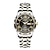 levne Quartz hodinky-LIGE Muži Křemenný Diamant Luxus Velký ciferník Obchodní Kalendář datum Zinková slitina Hodinky