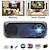 abordables Proyectores-Mini proyector portátil lcd fhd proyector hd inteligente cine en casa película multimedia vídeo led soporte hdmi /usb /tf/sd card /portátiles/dvd/vcd/av 4k