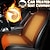 رخيصةأون معدات تسخين السيارة-وسادة مقعد سيارة ساخنة من الجرافين Starfire شتوية 12/24 فولت سيارة عالمية عازلة للدفء تدفئة كهربائية مقاعد أمامية وخلفية قطيفة