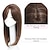 cheap Bangs-18 Inch Hair Topper Long Layered Hair Toppers for Women Synthetic Hair Toppers for Women with Thinning Hair Dark Golden Brown with Highlights Fiber Wiglets Ladies Toppers Hair Pieces for Women