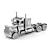 abordables Puzles-Aipin-modelo de ensamblaje de metal 3d, rompecabezas artesanal, vehículo de ingeniería, líder, nariz, coe, camión, grúa de carga