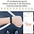 abordables Bracelets connectés-696 C60 Montre intelligente 1.1 pouce Montre intelligente avec bracelet Bluetooth Surveillance de la température Podomètre Rappel d&#039;Appel Compatible avec Android iOS Femme Rappel de Message IP 67