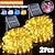 economico strisce luminose impermeabili-2Pezzi Luci a Nastro Solari Esterne Impermeabili Luci Fairy a Stringa 8 Modi per  Tenda Gazebo Trampolino Passaggio Piscina