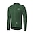 preiswerte Radtrikot Herren-Herren Radtrikot fahrradbekleidung Fahrradtrikot Langarm Winter Fahhrad Sweatshirt Trainingsanzug Trikot mit 3 Gesäßtaschen MTB Mountain Rennrad Triathlon Schnelltrocknend Reflexstreiffen Tasche auf