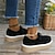 abordables Zapatillas de mujer-Mujer Zapatillas de deporte Tallas Grandes Zapatillas de plataforma Zapatos Confort Exterior Diario Plataforma Dedo redondo Moda Deportivo Casual Zapatos de Paseo Ante Sintético Cordones Negro