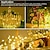 abordables Guirlandes Lumineuses LED-Guirlande lumineuse solaire d&#039;extérieur, guirlande lumineuse à énergie solaire avec 8 modes de décoration étanche en fil de cuivre pour arbres de patio, fête de mariage de Noël