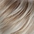 billige ældre paryk-korte lag blonde parykker til kvinder syntetisk varmebestandig cosplay nisse paryk med parykhætte