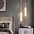 billige Øslys-køkkenø pendelbelysning, marmor hængelamper moderne minimalistisk metal kobber ​ophængslys reb lampe dele lampe indretning til soveværelse, stue, stald 110-240v
