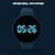 お買い得  デジタル腕時計-T6A スマートウォッチ 37MM 電子腕時計 ヌル 歩数計 目覚まし時計 と互換性があります ヌル キッズ 防水 ステップトラッカー IP65 20mmウォッチケース