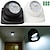 Недорогие шкаф свет-датчик ночного настенного светильника, датчик движения с питанием от аккумулятора, беспроводной 9 светодиодный прожектор движения внутри и снаружи, датчик движения в саду, светодиодная лампа