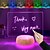 cheap Projector Lamp&amp;Laser Projector-DIY 3D Note Board Creative Led Night Light 16 Color Change USB Message Board Remote Control &amp; Touch Message Board Light With Christmas Gift for Girls Boys Children